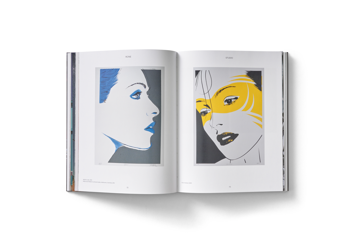 Australian Street Artist Rone Artist Book