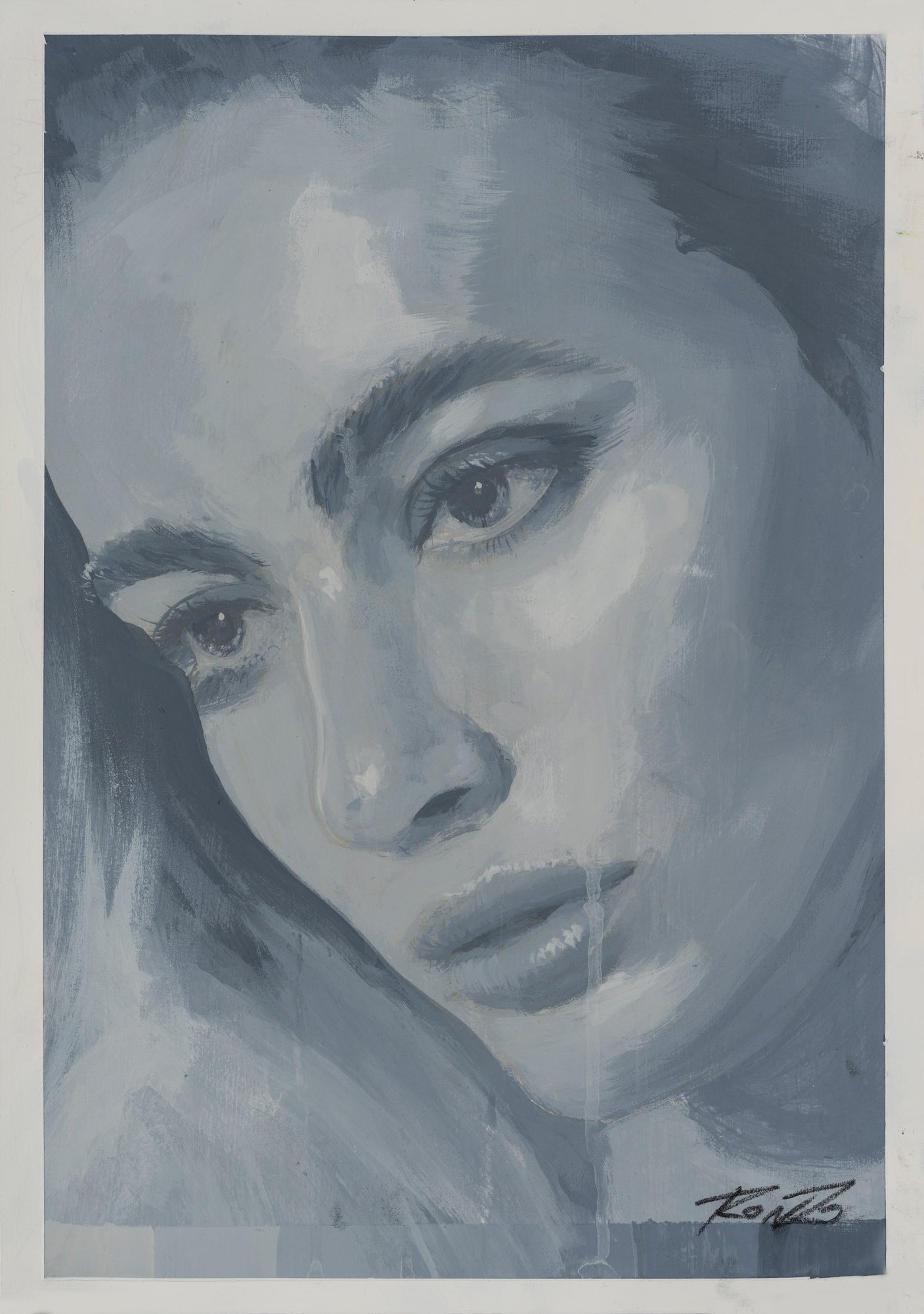 Blue Ocher (Study 4 of 8)