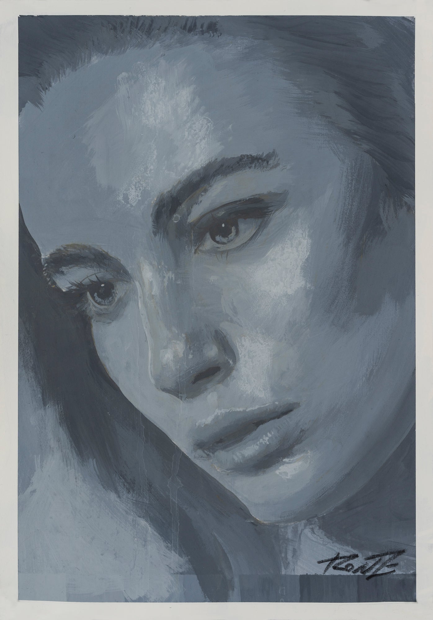 Blue Ocher (Study 6 of 8)