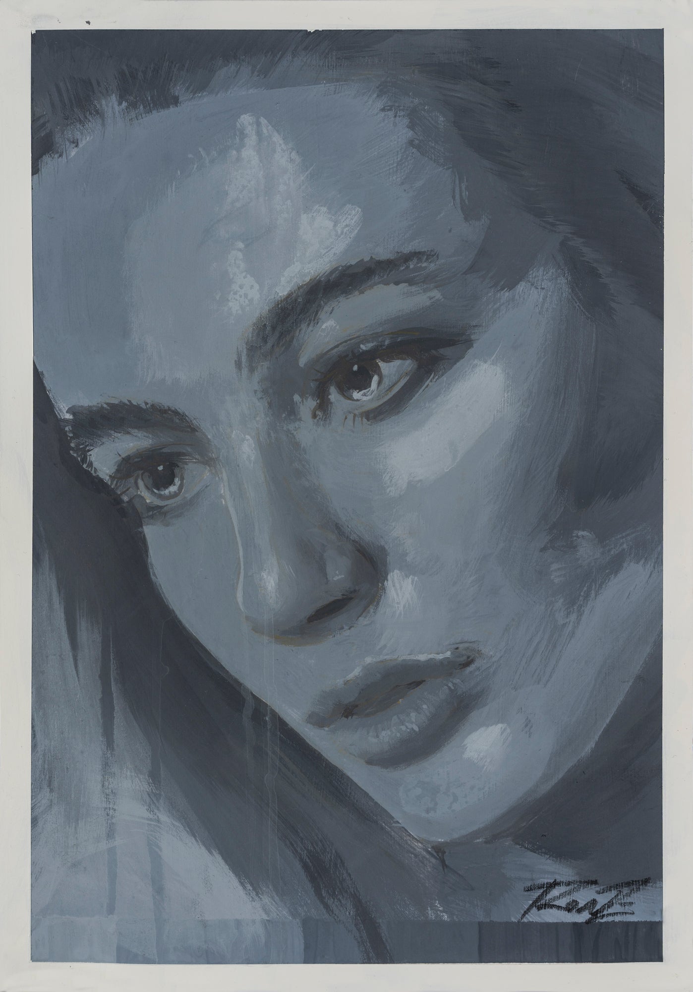 Blue Ocher (Study 7 of 8)