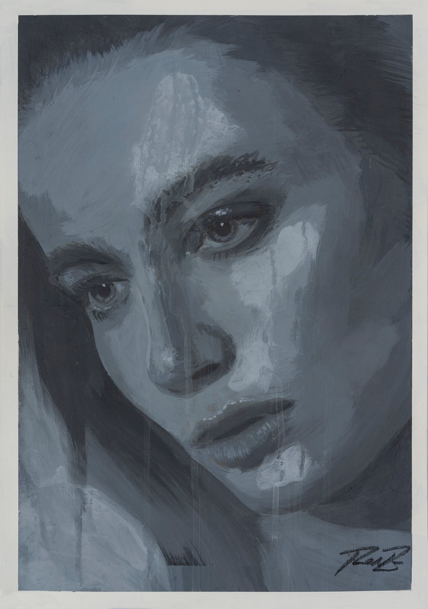 Blue Ocher (Study 8 of 8)