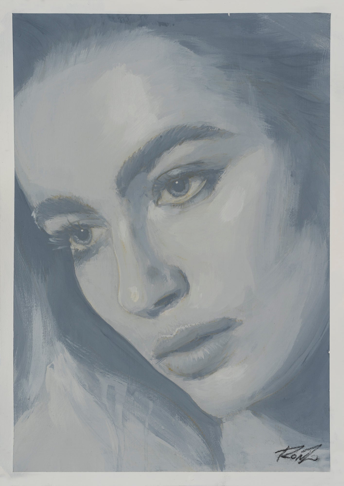Blue Ocher (Study 3 of 8)