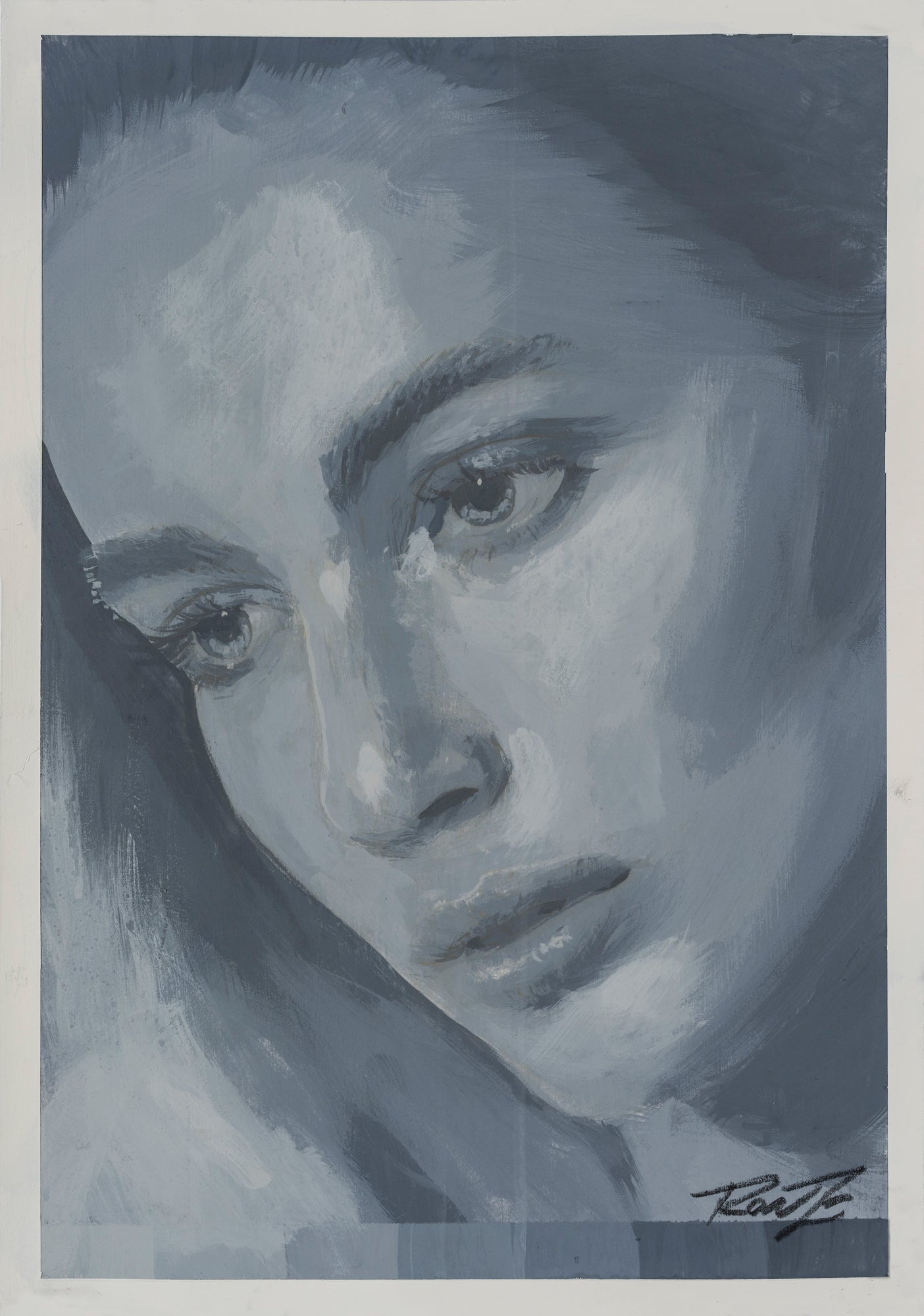 Blue Ocher (Study 5 of 8)