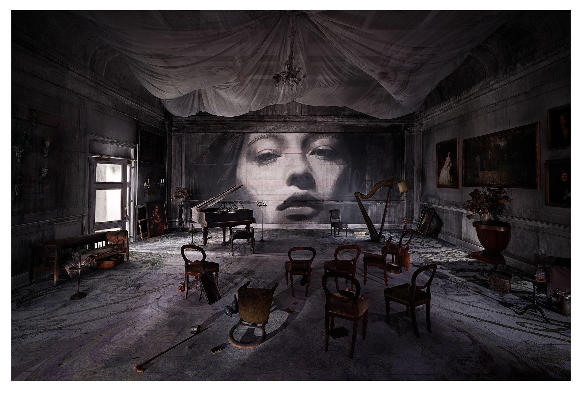 RONE ART Open Edition - Without Darkness There is No Light (Dark) 2021