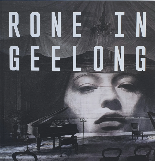 Exclusive Catalogue for the Rone In Geelong Exhibition by Australian Street Artist Rone. 