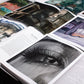 Close up of works in a book by Australian Artist Rone