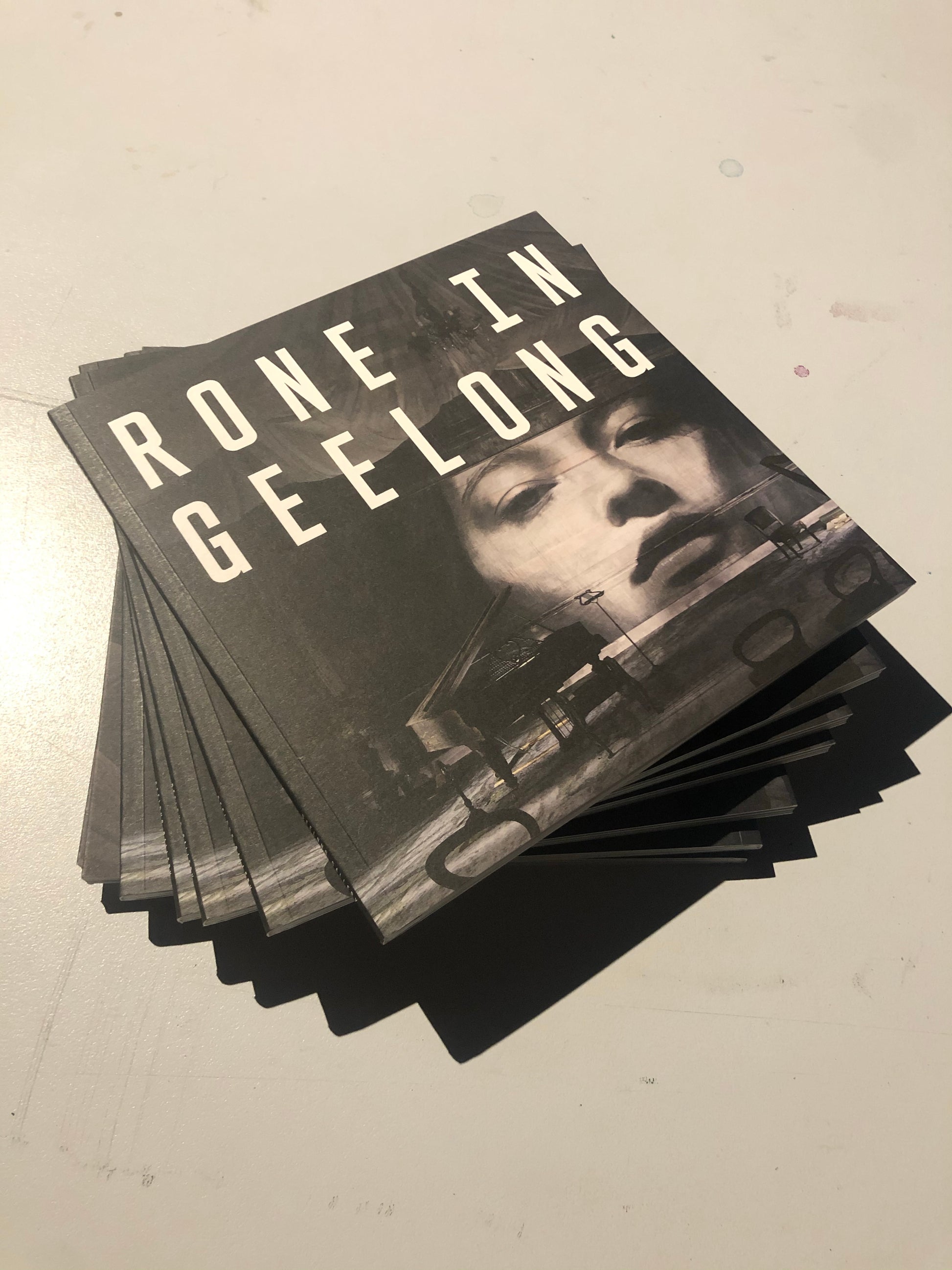 Exclusive Catalogue for Image of a collection of exclusive catalogues from the Rone In Geelong Exhibition by Australian Street Artist Rone. 